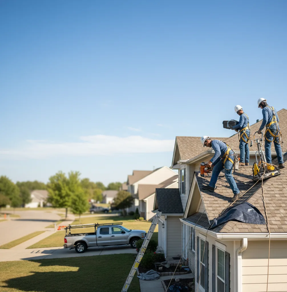 Roof Repair in Collinsville